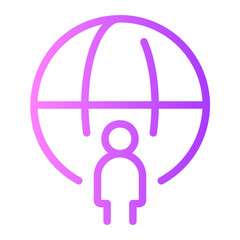 leader gradient icon