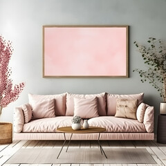 Soft Lighting Image Mockup, generative ai