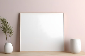 Polished Serenity Image Mockup, generative ai