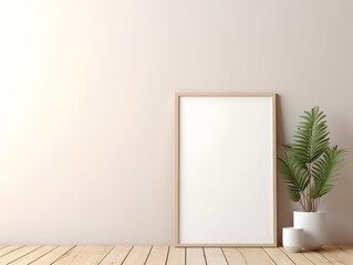 Serene Tranquility Image Mockup, generative ai
