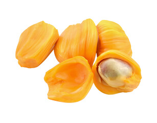 section of jackfruit isolated transparent png