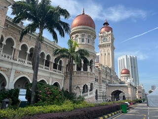 Fototapeta na wymiar Sultan Abdul Samad Building in Kuala Lumpur, Malaysia
