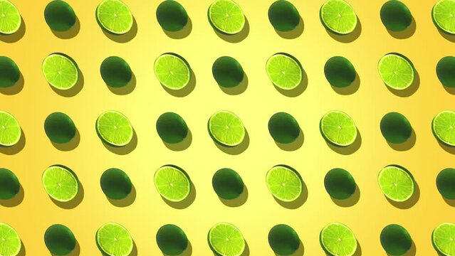 Fruit Background Seamless Looping Animation