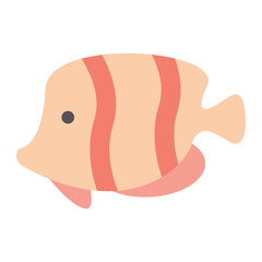 Obraz premium fish icon