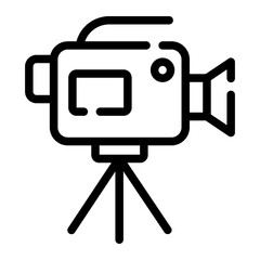 camcorder Line Icon