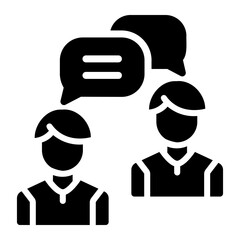 user chat Solid icon