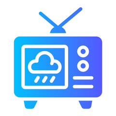 weather news Gradient icon