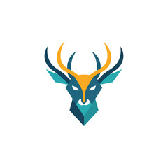 Deer Logo Illustration Vector Design Template
