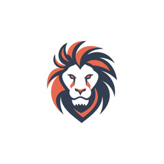 Lion Icon Logo Illustration Vector Design Template
