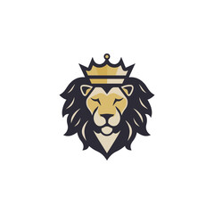 Fototapeta premium Lion Icon Logo Illustration Vector Design Template