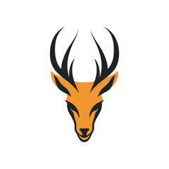 Deer Logo Illustration Vector Design Template