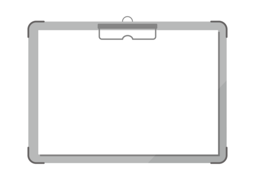 クリップボードのフレーム