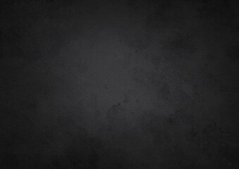 Abstract black concrete wall background, black grunge texture for design