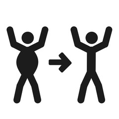 Obraz premium diet Icon Illustration