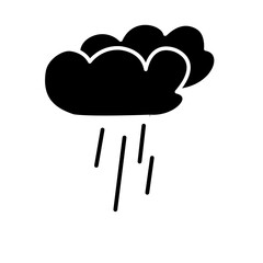 weather silhouette icon