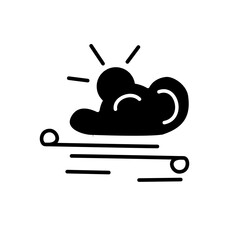 weather silhouette icon