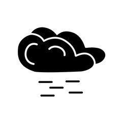 weather silhouette icon