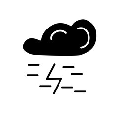 weather silhouette icon