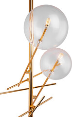 Pendant Light Isolated on white background. Modern interior lighting. Home interior decoration