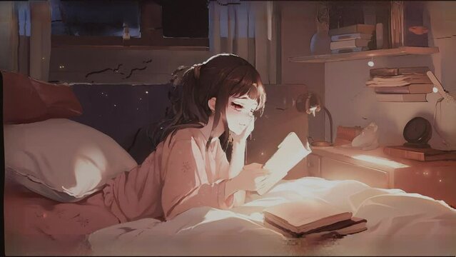 Up to 4K resolution,  A girl in deep thought, Generative AI with blender