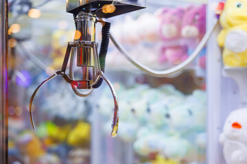 Claw Machines Toy Arcade game. doll picker.