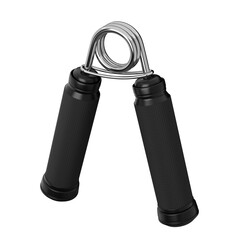 Hand Grip Strengthener , mockup template isolated on white background , 3d illustration.