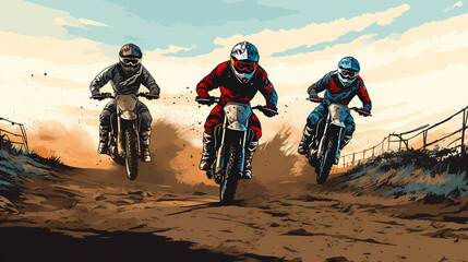moto Cross Race Extreme