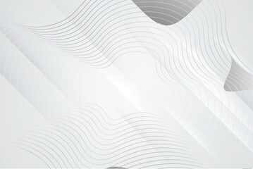 Fototapeta premium abstract white line background Design