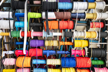 colored rope reels for crafts