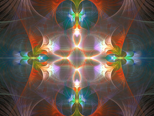 Imaginatory fractal abstract background Image