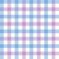 Gingham checker seamless pattern background. chess pattern wallpaper. fabric and textile swatch design. vector backdrop