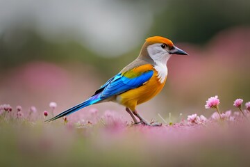 Fototapeta premium bird, robin, nature, wildlife, animal, wild, branch, garden, songbird, beak, red, redbreast, feather, winter, orange, tree, birds, small, erithacus, blue, erithacus rubecula, feathers, rubecula