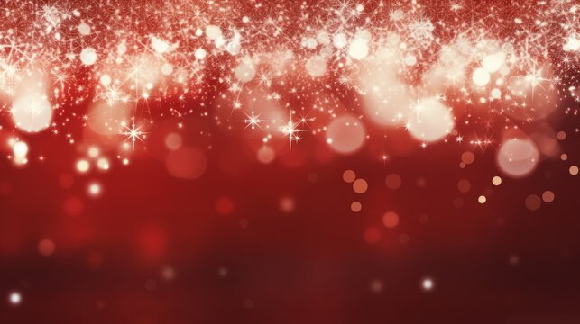 Radiating holiday charm through this enchanting Christmas background with room for your content