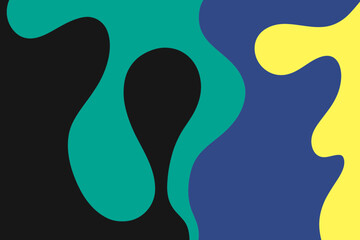 Flat Background Designs Illustration wall art