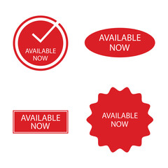 Available icon vector