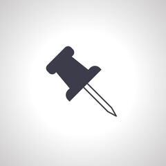 push pin icon. push pin icon