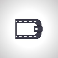 Wallet Icon. money wallet icon.