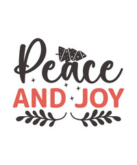 Peace and joy