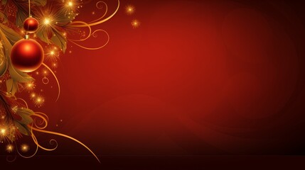 Wishing you a Merry Christmas with this ornate background, providing space for your content