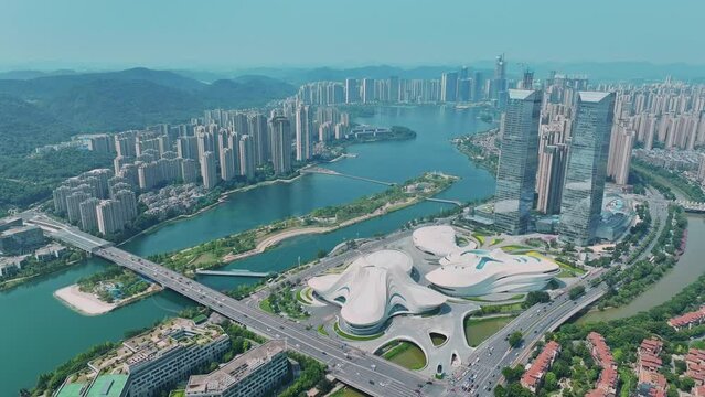 Cityscape of Changsha, China