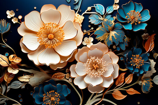 Fototapeta beautiful fractal background