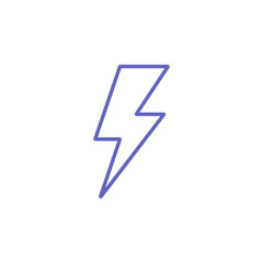 lightning icon illustration