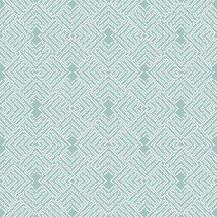Seamless geometric abstract vector pattern whith rhombuses. Geometric modern light blue and white ornament. Seamless modern background