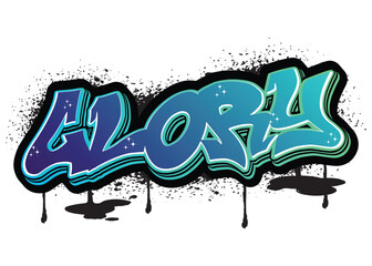 graffiti lettering typography art illustration