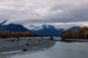 lake in winter