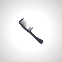 Comb isolated icon. Comb isolated icon.