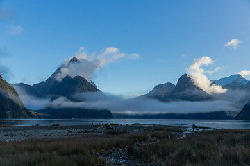lake in the mountains