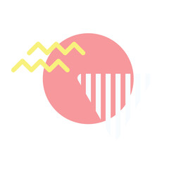 Geometric Memphis Shape