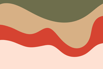 Colorful Flat Background Designs Illustration Wall art Abstract