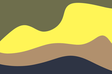 Colorful Flat Background Designs Illustration Wall art Abstract